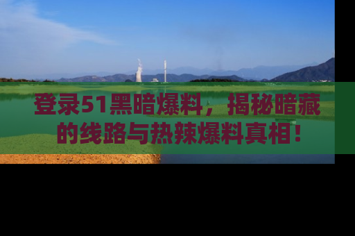 登录51黑暗爆料，揭秘暗藏的线路与热辣爆料真相！