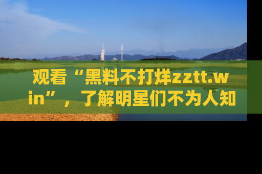 观看“黑料不打烊zztt.win”，了解明星们不为人知的黑料内幕