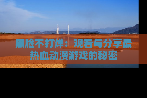 黑脸不打烊：观看与分享最热血动漫游戏的秘密