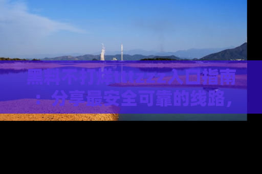 黑料不打烊tttzzz入口指南：分享最安全可靠的线路，轻松获取最新八卦！