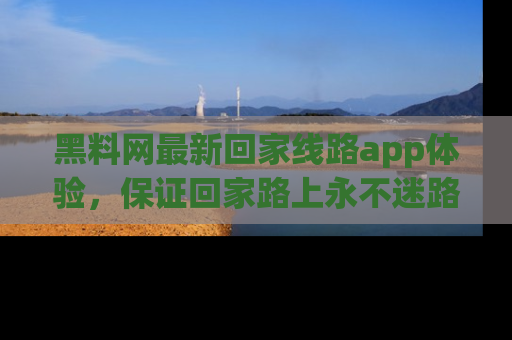 黑料网最新回家线路app体验，保证回家路上永不迷路顺畅