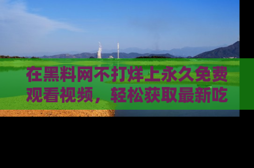 在黑料网不打烊上永久免费观看视频,轻松获取最新吃瓜资讯!