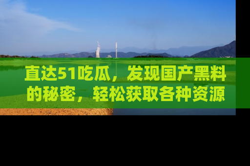 直达51吃瓜,发现国产黑料的秘密,轻松获取各种资源与资讯